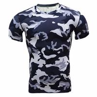 High Quality Compression T-shirts Men’s Printing Gym Wear Wholesale Pro-0001