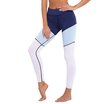 High Waisted Workout Gym Fitness Leggings Yoga Pants For Women PU--0002